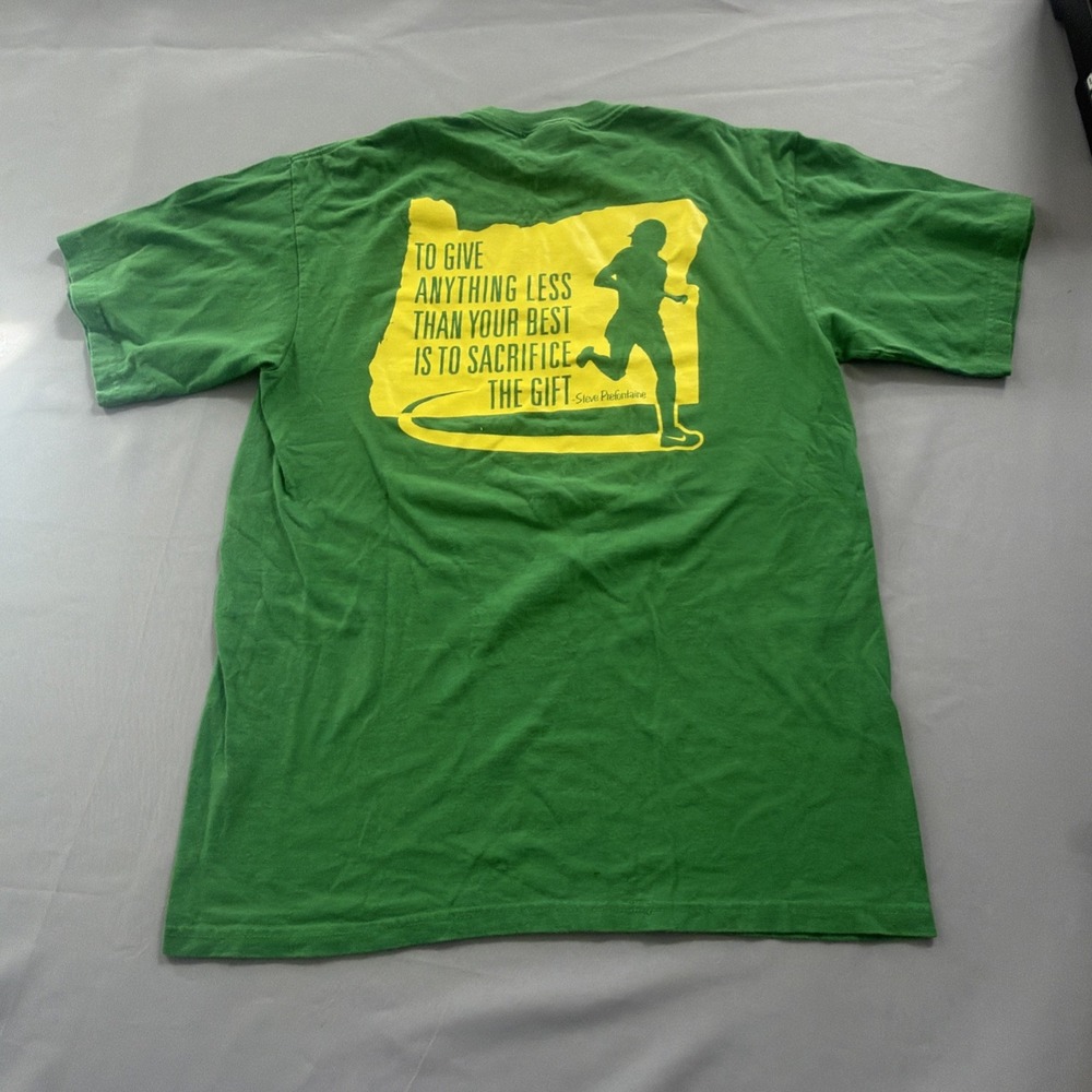 Vintage Nike Steve Prefontaine T Shirt Oregon Collectible Rare PRE Track U of O